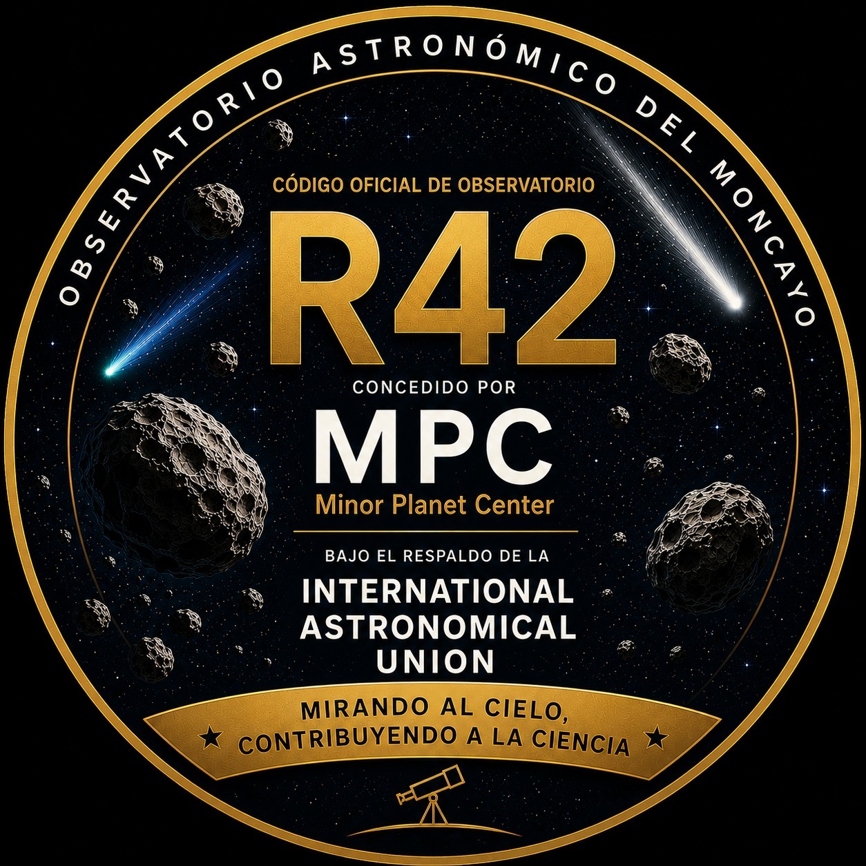 Código oficial R42 Minor Planet Center