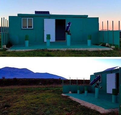 Instalaciones del Observatorio Astronómico del Moncayo
